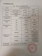 企业环境信息公开表